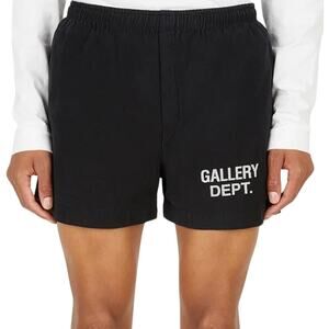 Gallery Dept. Zuma Shorts Drawstring Elastic Waist Pockets Athletic Black XL